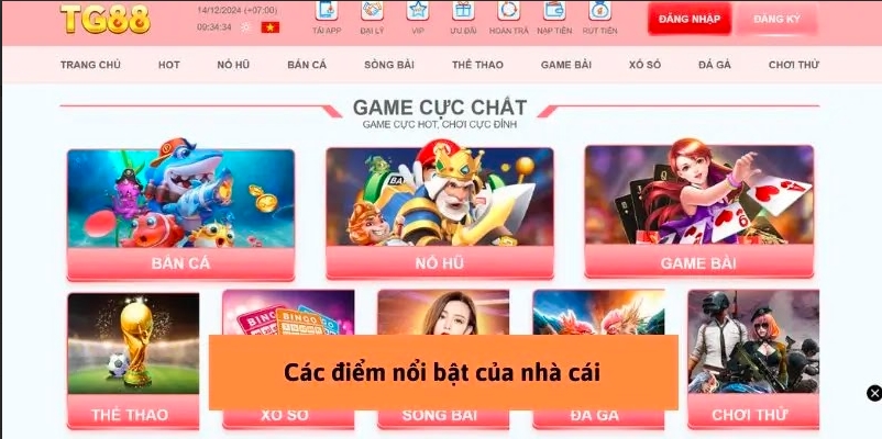 Khái quát sơ lược về sảnh game